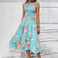 📢📢40% OFF !! ⏰Women’s Sleeveless Floral Print Casual Dress