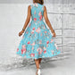📢📢40% OFF !! ⏰Women’s Sleeveless Floral Print Casual Dress