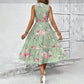 📢📢40% OFF !! ⏰Women’s Sleeveless Floral Print Casual Dress