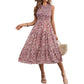 📢📢40% OFF !! ⏰Women’s Sleeveless Floral Print Casual Dress