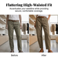 🔥Limited 50% OFF👖 Versatile Tapered Pants 📏 High Waist Slim Fit With Pockets