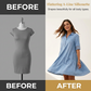 📢📢40% OFF !! ⏰Relaxed Fit A-Line Denim Dress with Mesh Sleeve Detail
