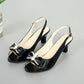 Limited time offer – bestselling sandals! 🔥👡Women's Elegant Peep-Toe Slingback Sandals