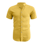 📢📢40% OFF !! ⏰Men's Summer Stand Collar Short Sleeve Shirt