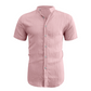 📢📢40% OFF !! ⏰Men's Summer Stand Collar Short Sleeve Shirt