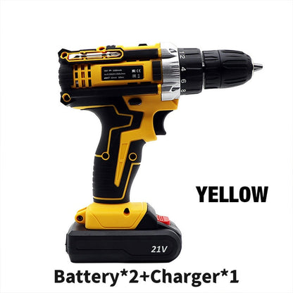 🛠️Electric Cordless Drill 🔋 Rechargeable Battery + Charger ✨ High Performance 💪