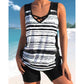 🌊New 2026 Summer Style✨Women's Printed Two-Piece Tankini Swimsuit