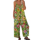 👗 50% OFF NOW! 🌸 Women's Floral Print Wide Leg Jumpsuit – Relaxed Fit, Side Pockets & Breathable – Plus Sizes Available ✨