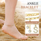 ✨ 50% OFF NOW! 💛 Layered Gold Ankle Bracelet for Women – Rhinestone, Adjustable & Perfect Beach Jewelry 🏖️