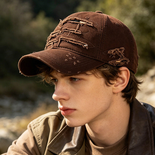 🧢Vintage Distressed Baseball Cap😎Trendy & Comfortable Daily Hat