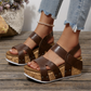 👡✨2026 New Arrival! Casual Comfort Wedge Heel Sandals with Rivets🔥