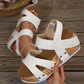 👡✨2026 New Arrival! Casual Comfort Wedge Heel Sandals with Rivets🔥