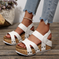 👡✨2026 New Arrival! Casual Comfort Wedge Heel Sandals with Rivets🔥