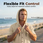 👕 LIMITED-TIME 50% OFF! 🧥 Men's Casual Short Sleeve Hoodie Shirt – Linen Blend, Adjustable Hood, Breathable 🌴