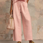 👚 LIMITED-TIME 40% OFF! 👖 Women's Solid Color 2-Piece Tracksuit – Puff Sleeve, Wide Leg, Zipper Detail ✨