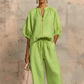 ✈️ Limited Time Free Shipping 🔥 2026 New Arrival Women's Solid Color 2-Piece Casual Tracksuit Set