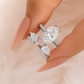 💍✨Sparkly Teardrop Open Ring for Women