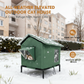 😻2026 New Upgrade ＆ Hot Sale🔥All-Weather Elevated Outdoor Cat House – Waterproof, Insulated, Foldable 🌧️