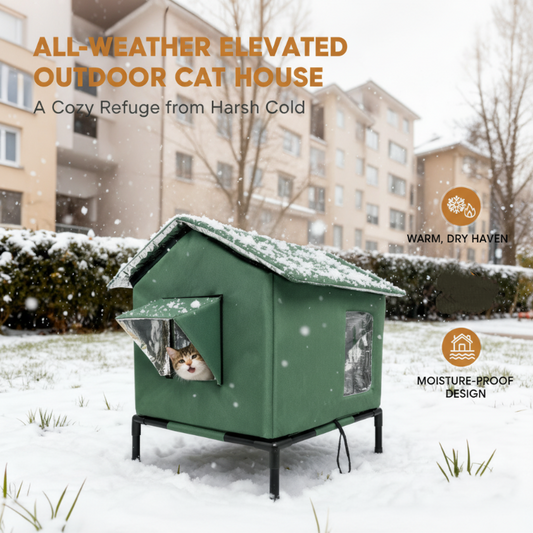 🏃 50% OFF WHILE STOCKS LAST 🎒  Dry, Warm & Safe — Give Outdoor Cats a Cozy Winter