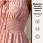 👗 LIMITED-TIME 50% OFF! 🎀 Tie-Front Smocked Dress – Spaghetti Strap, A-Line, Ruffled Hem ✨