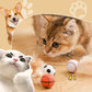 ⏳Time-Limited Special⏰Interactive Cat Bouncy Ball with Feather