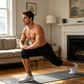 🩳 50% OFF NOW! 🏃 Men's Quick-Dry Sports Capri Pants – Stretchy & Breathable with Secure Zipper Pockets – Elastic Waist & Versatile Fit 🧘‍♂️