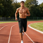 🩳 50% OFF NOW! 🏃 Men's Quick-Dry Sports Capri Pants – Stretchy & Breathable with Secure Zipper Pockets – Elastic Waist & Versatile Fit 🧘‍♂️