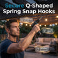 ⚙️ Heavy-Duty Q-Shaped Spring Hooks 🔗 Quick Release Design