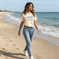 👕 LIMITED-TIME 50% OFF! 🌼 "Life is Good" T-Shirt – Daisy Graphic, Cotton, Relaxed Fit, Positive ✨