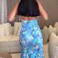 🔥⏰ Limited Discount!! 👗 Women's Sexy Printed Cut-Out Dress 💃