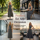 👗 LIMITED-TIME 50% OFF! ✨ Women's Ruched Waist Dress – Elegant, Pockets, Flattering ✨