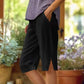 📢Limited-time 50% OFF👖Women's Casual Solid Color Pocket Capri Pants