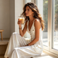 👖 LIMITED-TIME 50% OFF! ✨ Women's Jumpsuit – V-Neck, Pockets, Wide-Leg, Sleeveless ✨