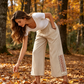 👖 LIMITED-TIME 50% OFF! ✨ Women's Wide-Leg Pants – Elastic Waist, Tassel Cuffs, Draping, Bohemian ✨