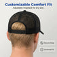 🧢 50% OFF NOW!🔥 Breathable Outdoor Work Cap – Mesh Back & Adjustable Snapback – 'Living on that Dollar' Embroidery – Sun Protection Trucker Hat