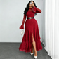 👗🔥2026 New Style Arrival Women's Sheer Bell Sleeve Maxi Dress ✨💃