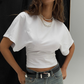 ⏰ Limited 50% Off🔥！！🌸✨ Women's Summer Chic Fitted Waist Tee