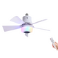 ⏳Time-Limited Special⏰Smart Ceiling Fan with Light, RGB & Bluetooth Speaker