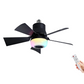 ⏳Time-Limited Special⏰Smart Ceiling Fan with Light, RGB & Bluetooth Speaker