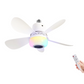 ⏳Time-Limited Special⏰Smart Ceiling Fan with Light, RGB & Bluetooth Speaker