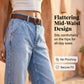 ⏳Time-Limited Special⏰Women's High Waisted Wide Leg Denim Shorts – Leg-Lengthening & Vintage Wash – Casual Cropped Jeans 👒