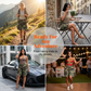 🔥💥Limited 50% OFF👖 Women's Camouflage Cargo Shorts with Pockets 🎒✨