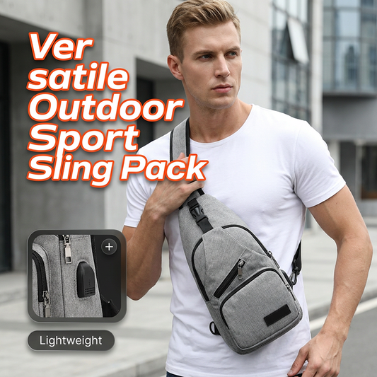 🎒50% OFF! ✨ Outdoor Sport Sling Pack – Multifunctional, Durable ✨