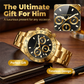 💎⌚ Men's Luxury Chronograph Quartz Watch🔥