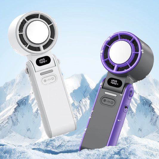 ⏰🔥50% OFF Limited Time❄️ Portable 3-in-1 Cooling Fan with Digital Display 📱✨