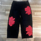 👖40% OFF!🤍Women's Floral Wide-Leg Jeans – Unique Appliqué, Soft, 6 Colors 🌸