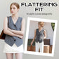 👚 50% OFF NOW! ✨ Women's V-Neck Button Vest – Figure-Sculpting, Lightweight & Versatile – Effortless Layering for Any Occasion 💼