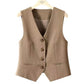 👚 50% OFF NOW! ✨ Women's V-Neck Button Vest – Figure-Sculpting, Lightweight & Versatile – Effortless Layering for Any Occasion 💼