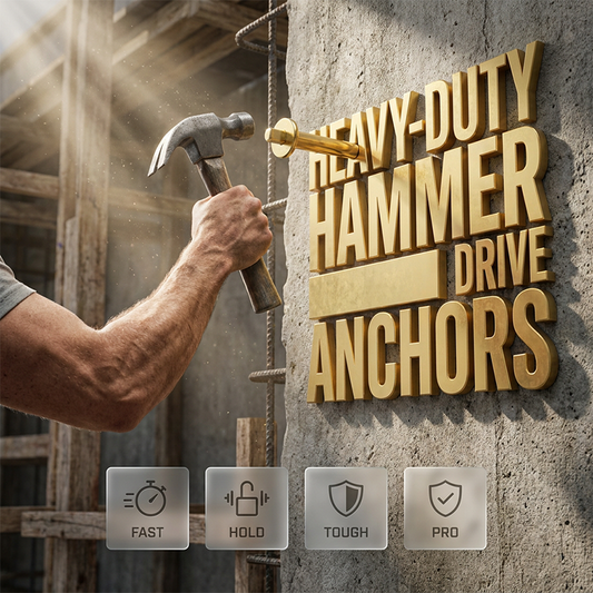 ⏳Time-Limited Special⏰Hammer Drive Pin Anchor for Concrete & Brick