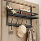 🔥 LIMITED-TIME 50% OFF! ✨ Over-The-Door Hook with Basket – Space-Saving, Strong, Tool-Free 🚪